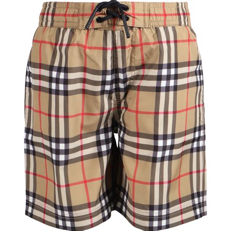 boy burberry swim trunks|burberry swim shorts baby boy.